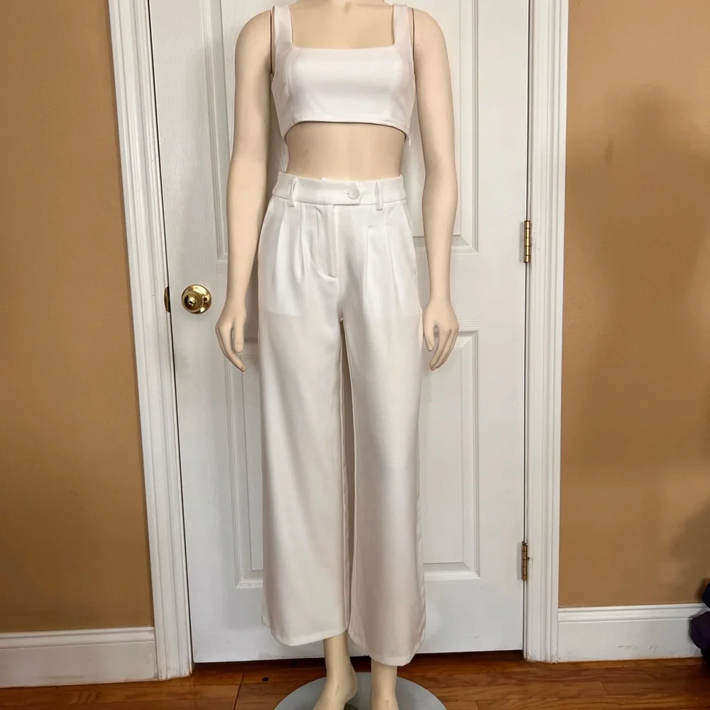 Princess Polly White Two-Piece Set - Picture 9 of 13